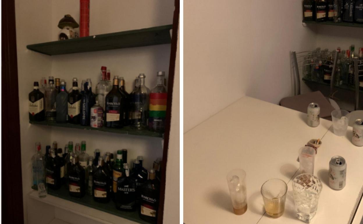 Transforma su piso en el Centro de Málaga en un bar para burlar las medidas contra el coronavirus