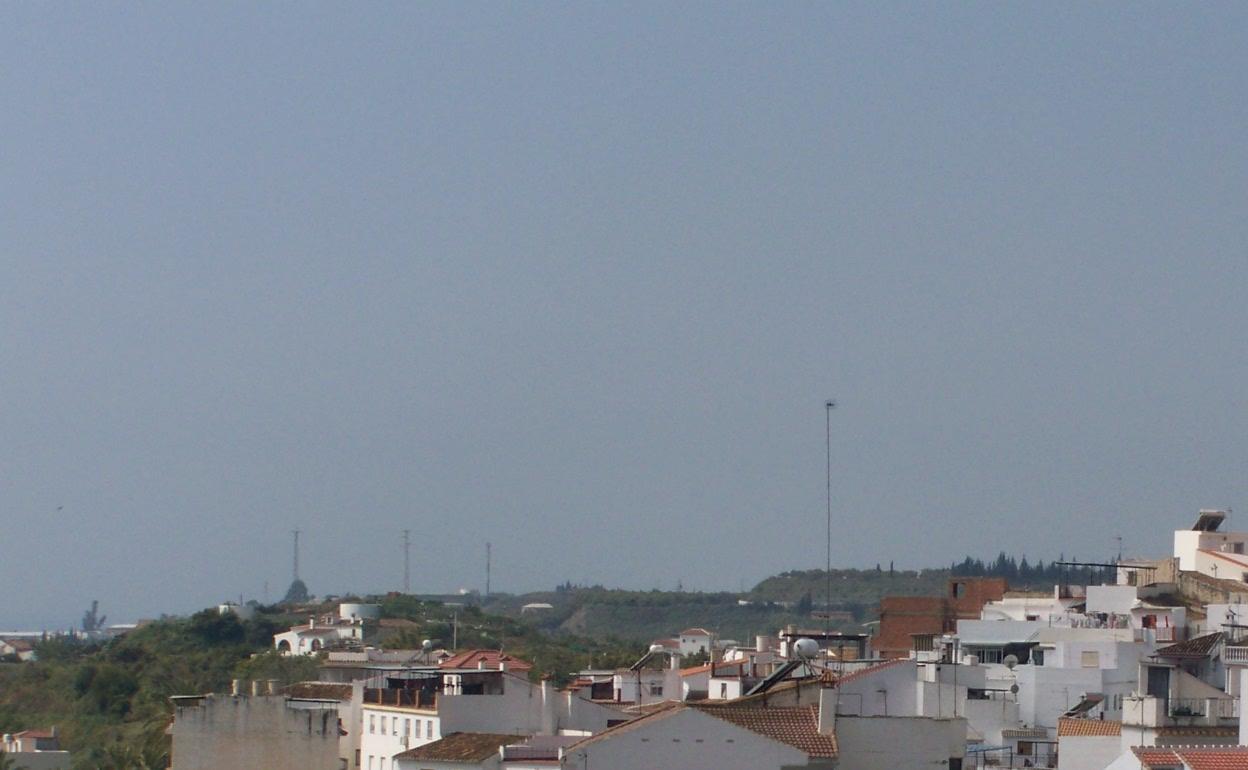 Imagen del casco urbano de Algarrobo. 