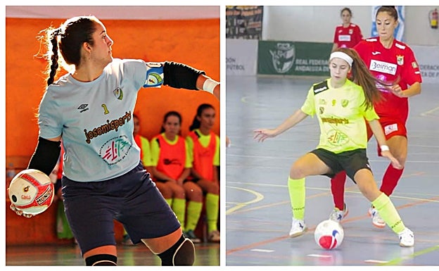 Valeria Gálvez (izquierda) y Eva González (derecha). 