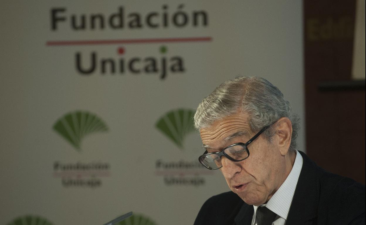 Braulio Medel está al frente de la Fundación Unicaja. 