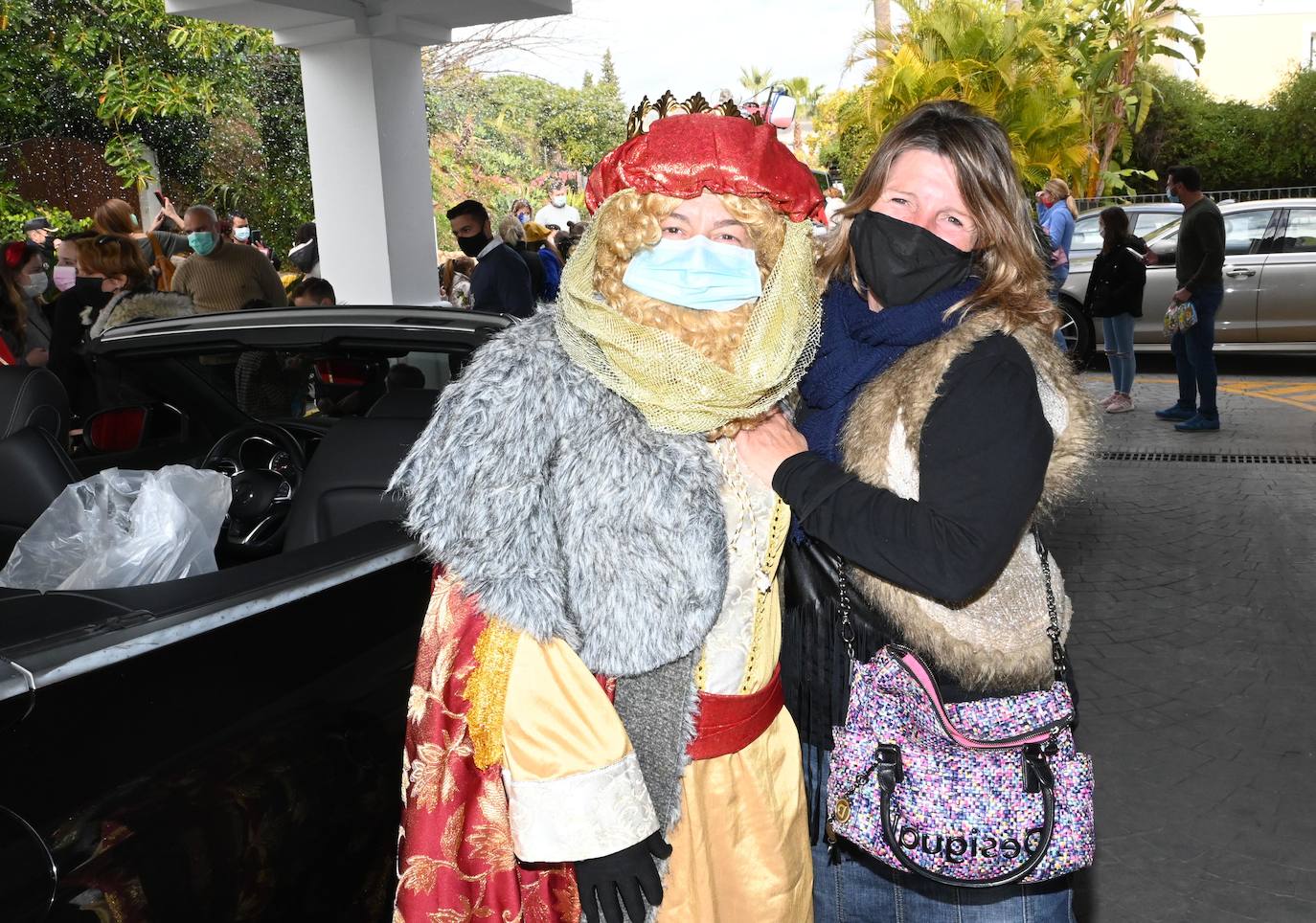 Visita de los Reyes Magos a Benahavís