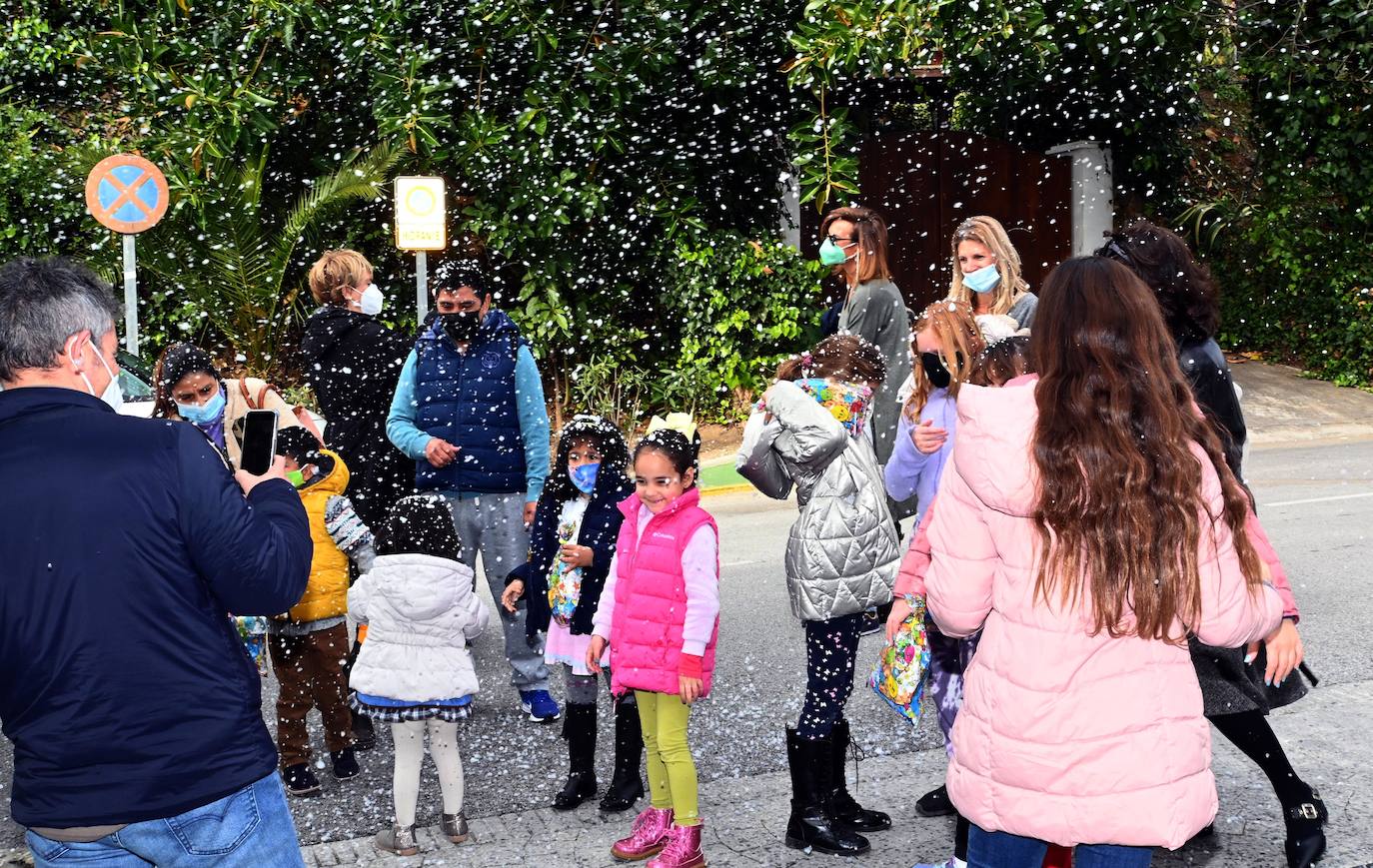 Visita de los Reyes Magos a Benahavís