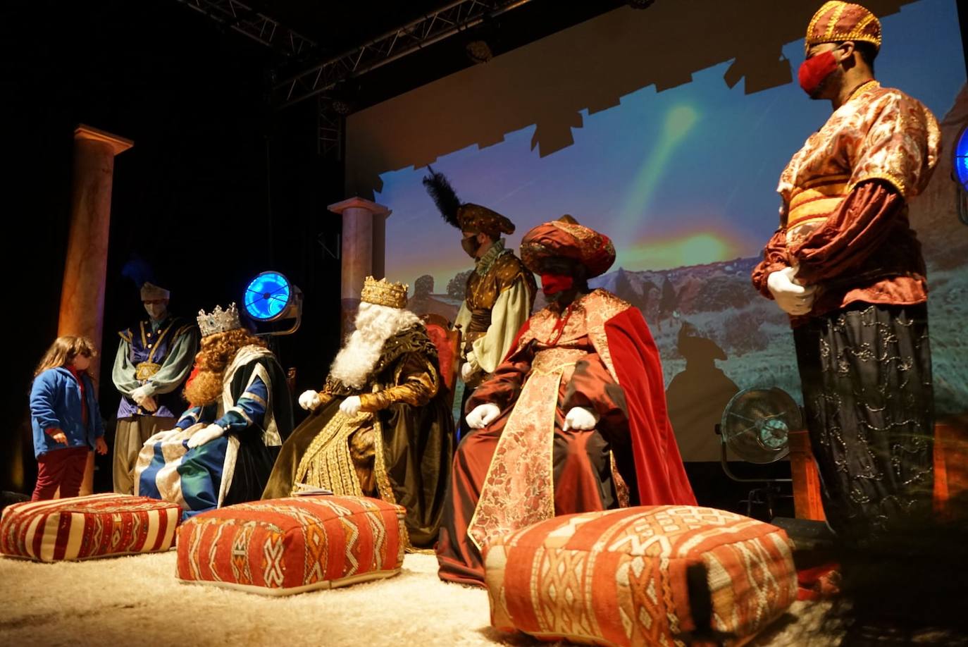 Visita de los Reyes Magos en Coín