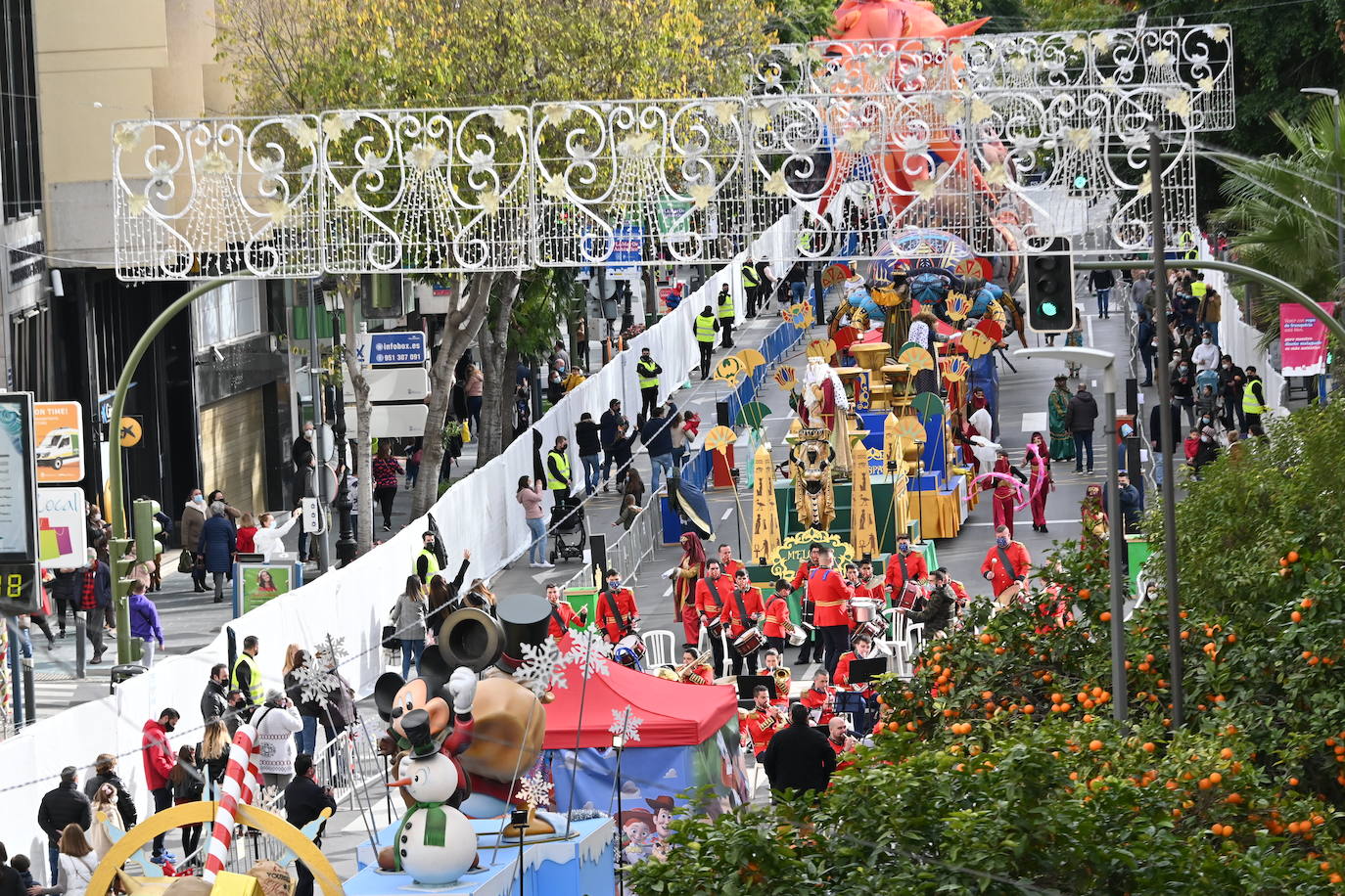 El Ayuntamiento de Marbella ha sustituido la Cabalgata de los Reyes Magos por un circuito en formato estático, situado en la Avenida Ricardo Soriano, entre el Paseo de la Alameda y el edificio de Marqués de Salamanca. El circuito está vallado y se transita caminando