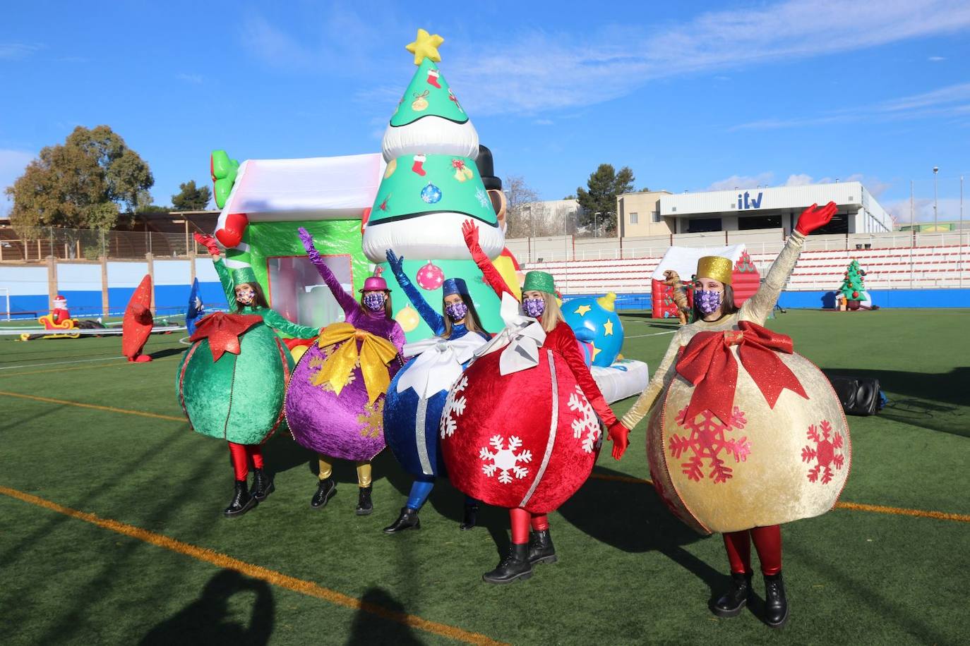 Los Reyes Magos reciben a los niños de Ronda