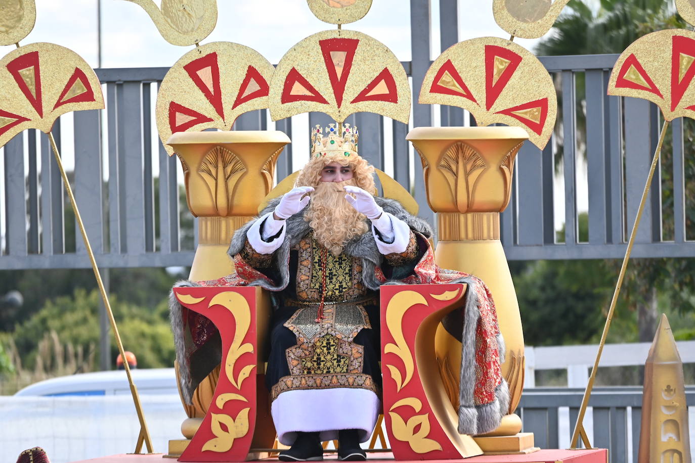 Visita de los Reyes Magos a San Pedro de Alcántara