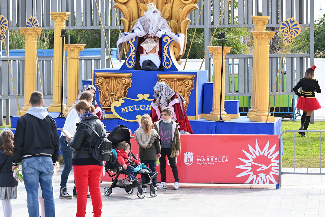 Visita de los Reyes Magos a San Pedro de Alcántara