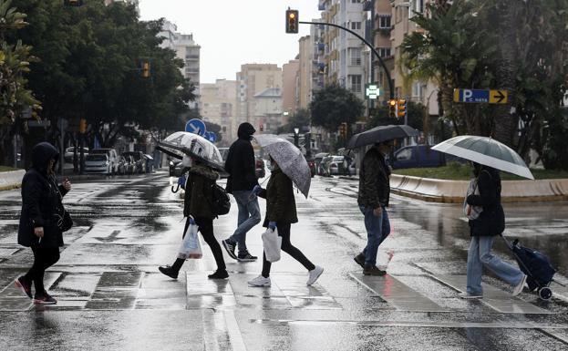 Meteorología activa el aviso naranja Málaga por fuertes lluvias desde el miércoles por la tarde