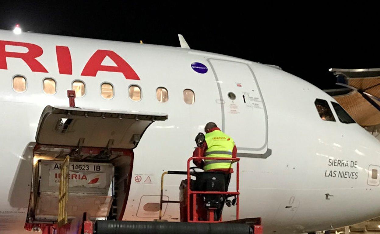 Airbus A320 'Sierra de las Nieves' de Iberia.