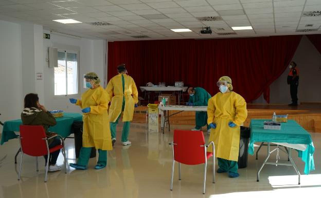 Cribado masivo en Teba, pueblo con mayor incidencia del coronavirus de la provincia