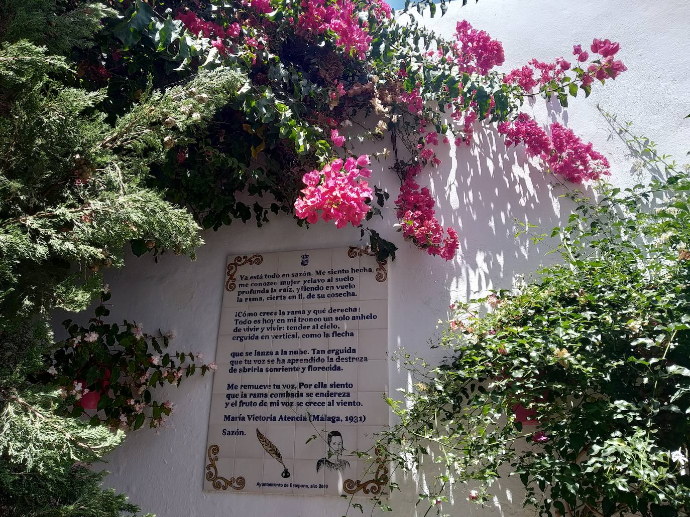 El casco urbano de Estepona, un museo al aire libre. 