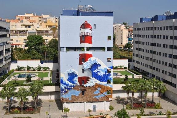 El casco urbano de Estepona, un museo al aire libre. 