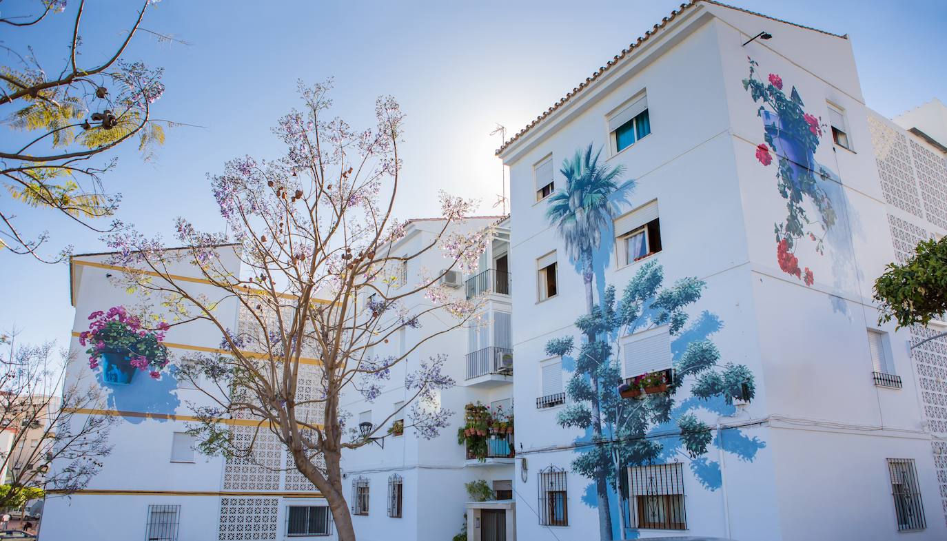 El casco urbano de Estepona, un museo al aire libre. 