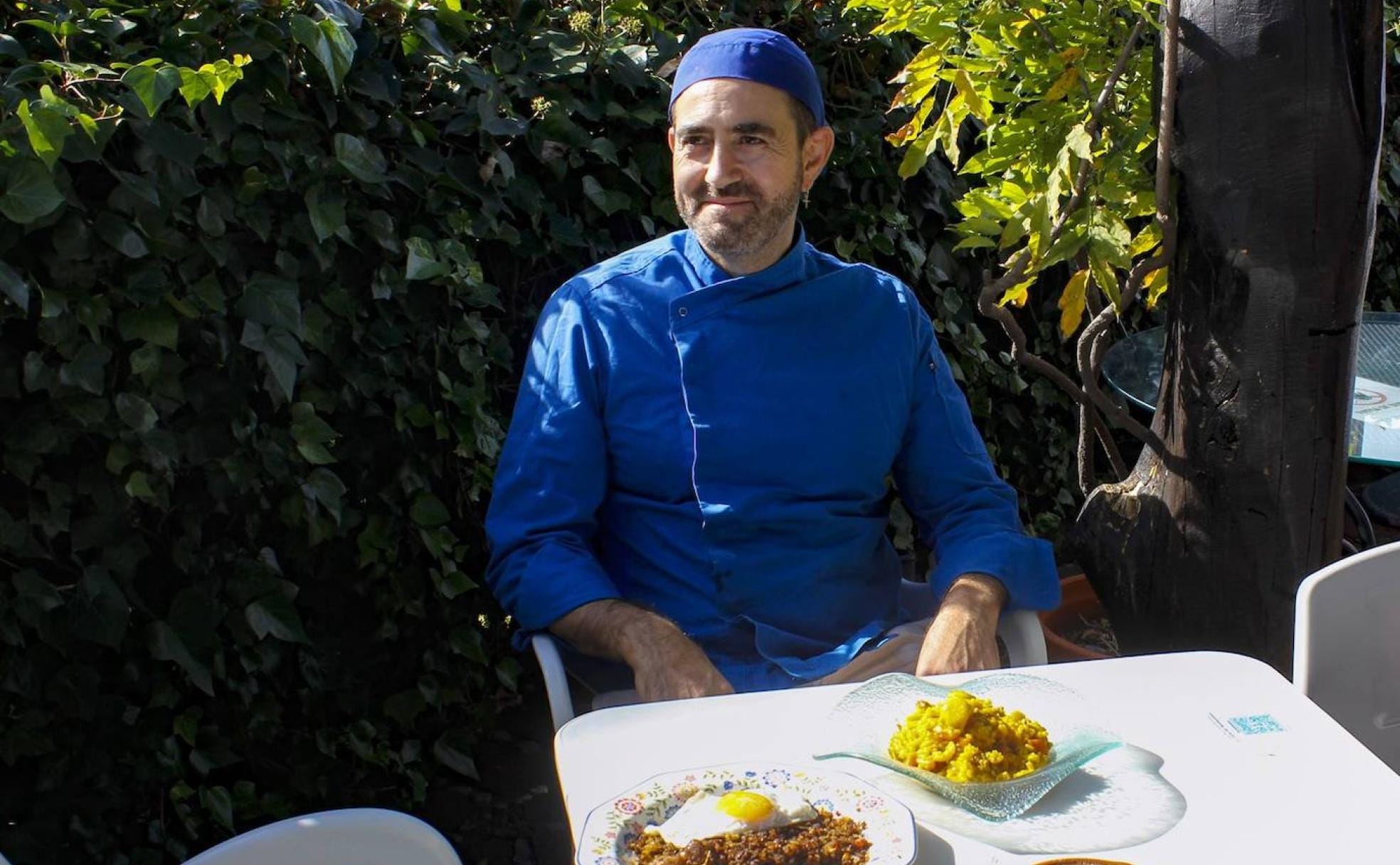 Iván Sastre, el 'chef de la castaña'.