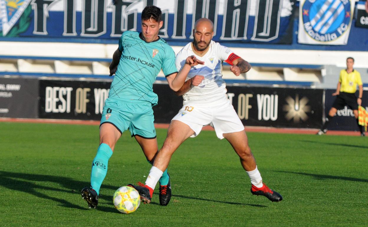 El Marbella recibe al Algeciras de Salva Ballesta a puerta cerrada