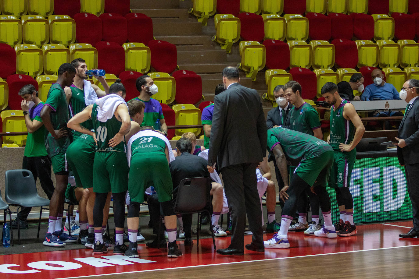 Mal partido del Unicaja, que perdió por 90-71 