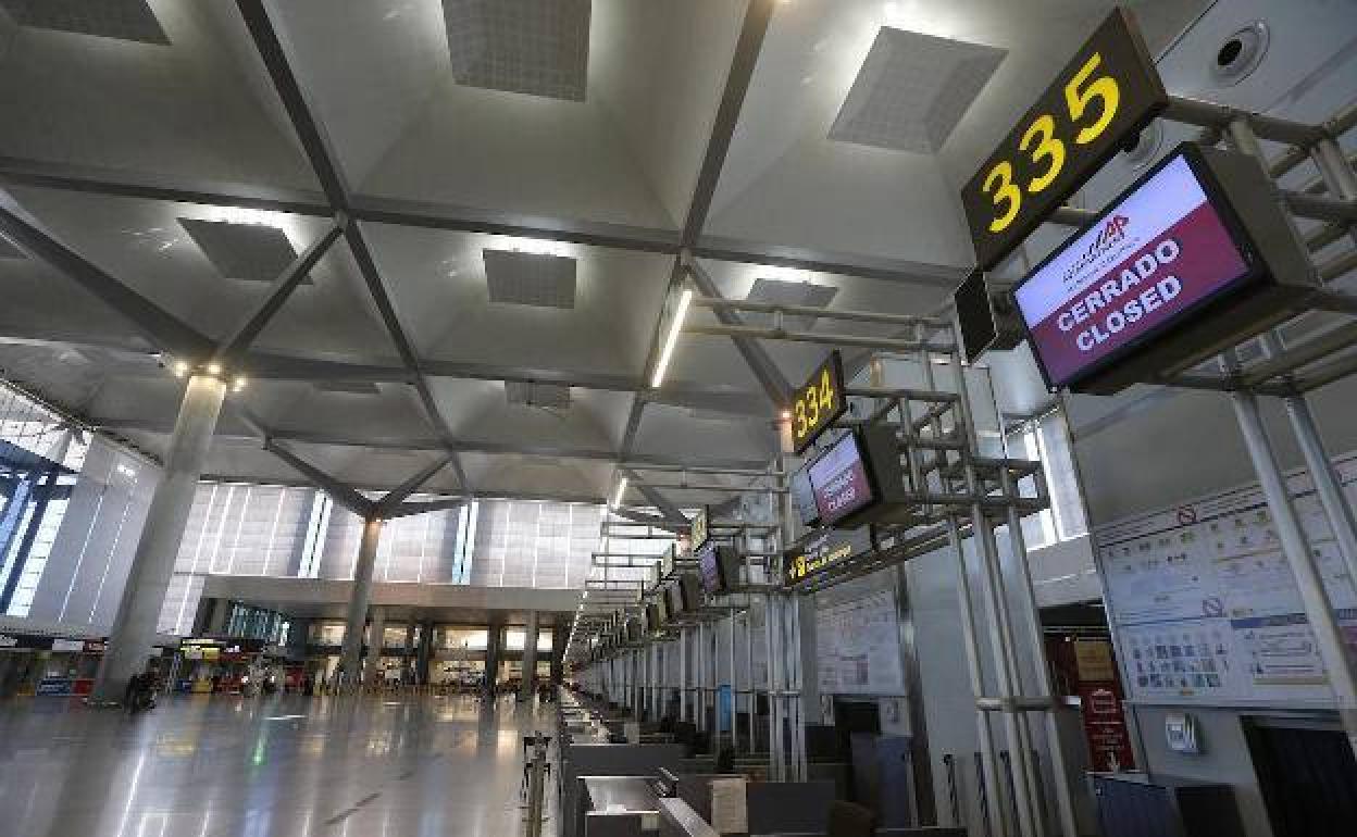 Imagen de archivo del aeropuerto de Málaga. 