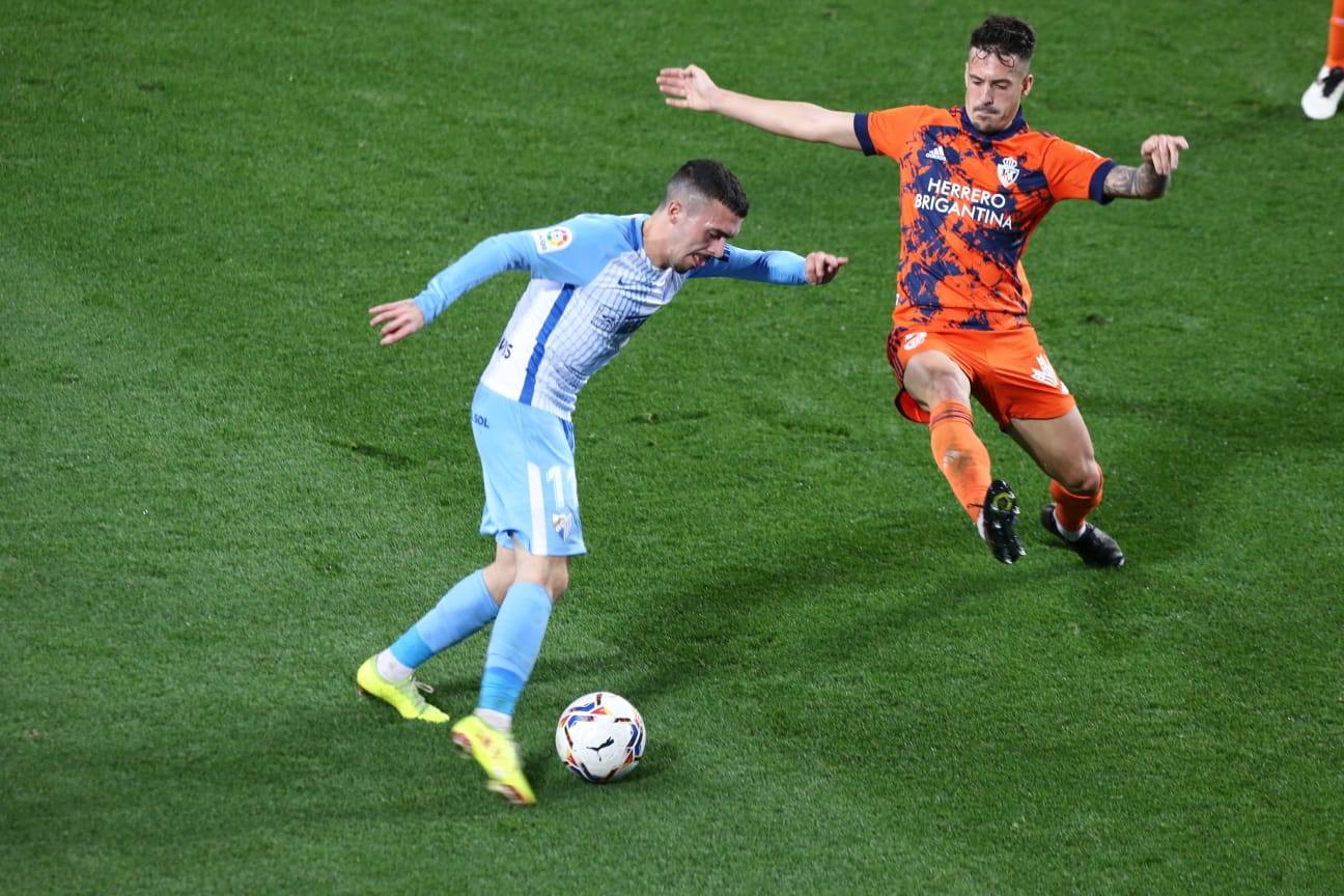 El Málaga, obligado a remontar desde los primeros minutos 