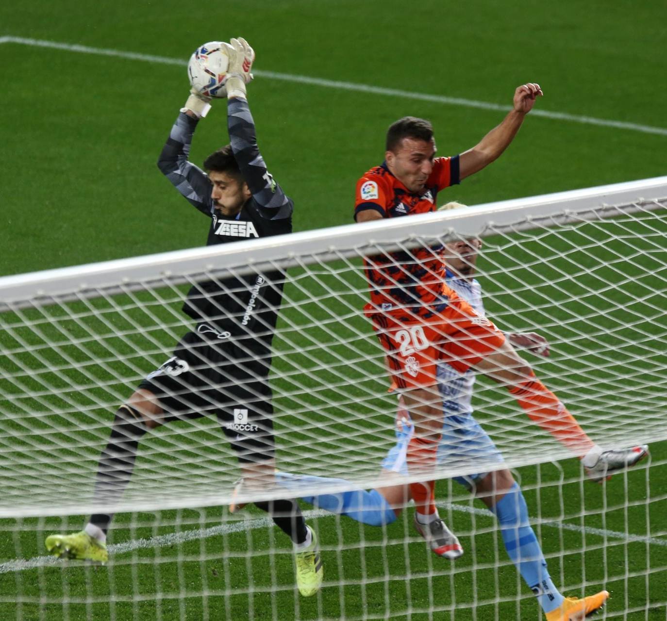 El Málaga, obligado a remontar desde los primeros minutos 
