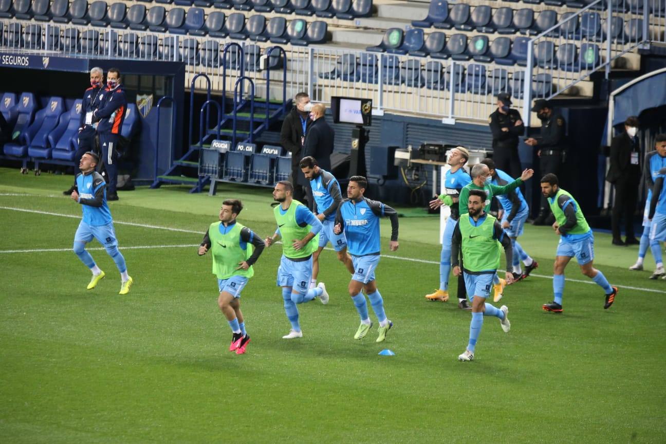 El Málaga, obligado a remontar desde los primeros minutos 