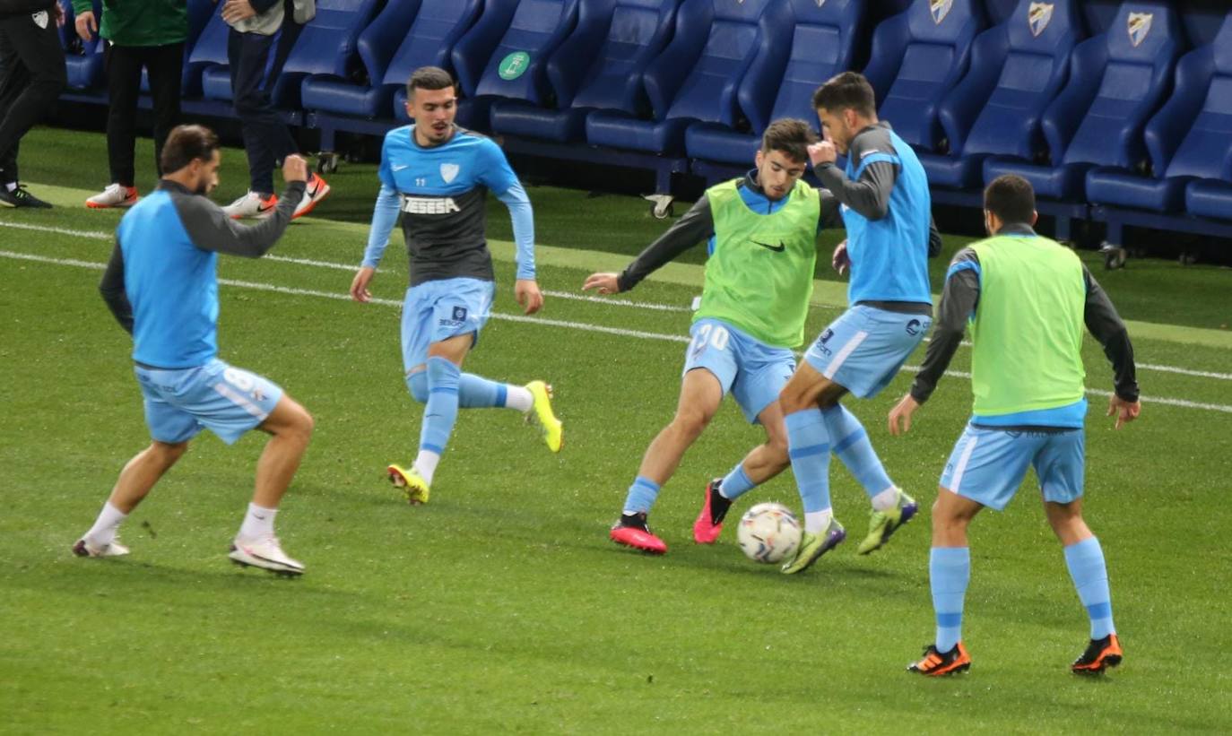 El Málaga, obligado a remontar desde los primeros minutos 