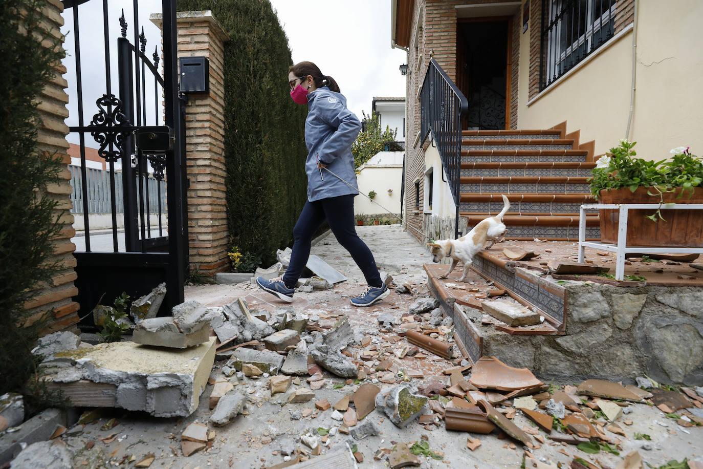 Un terremoto de magnitud 4,4 con epicentro en Santa Fe deja daños materiales y un herido