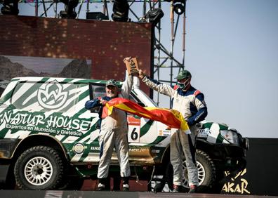 Imagen secundaria 1 - Pionero en la nueva aventura del Dakar con coches clásicos