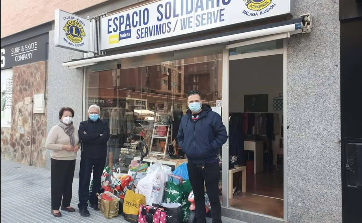 El Club de Leones Málaga Ilusión amplía su acción solidaria ante las  necesidades por la pandemia | Diario Sur