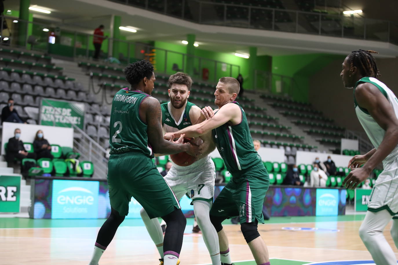 Fotos: La mejores imágenes del Nanterre-Unicaja