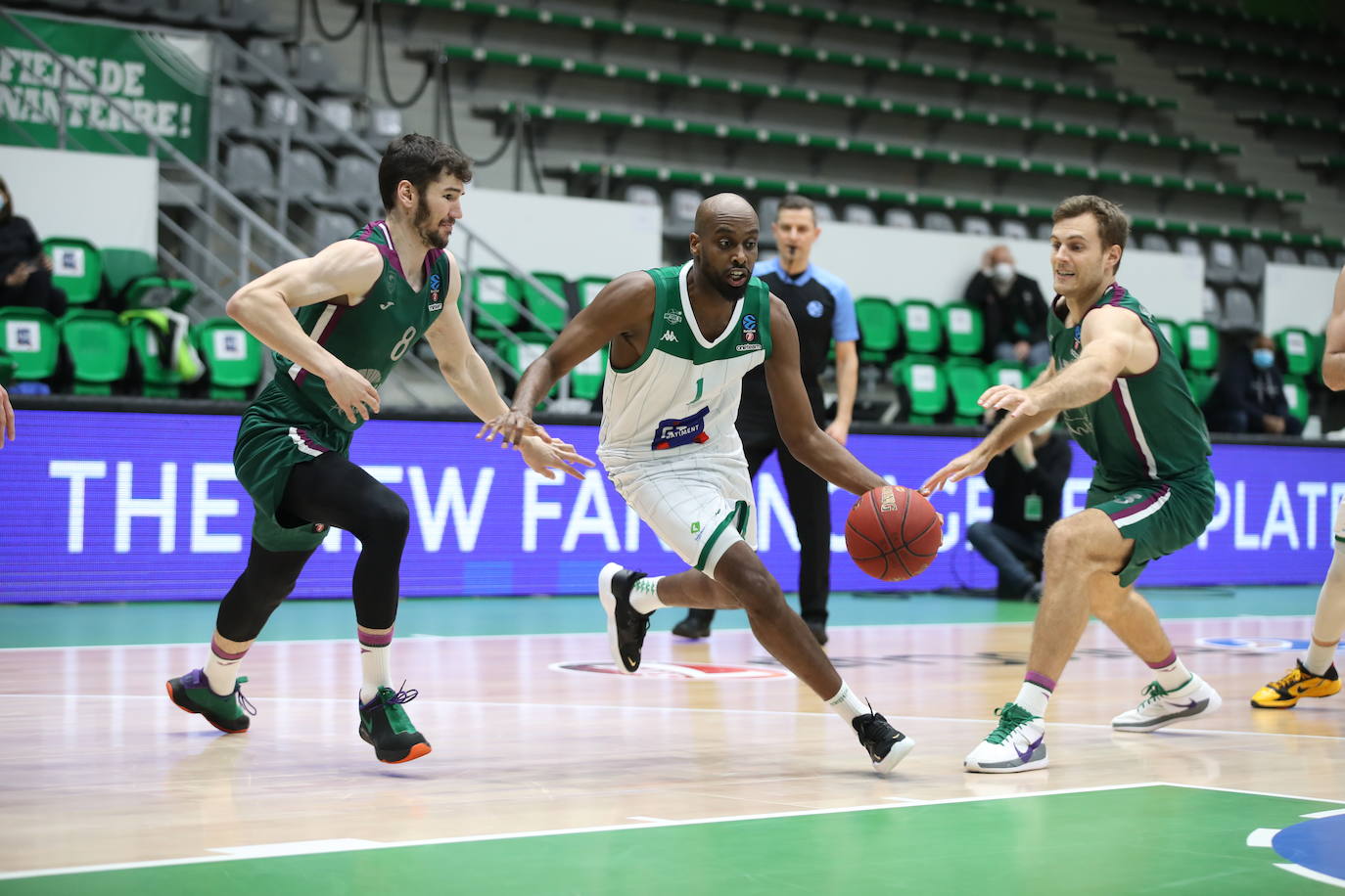 Fotos: La mejores imágenes del Nanterre-Unicaja