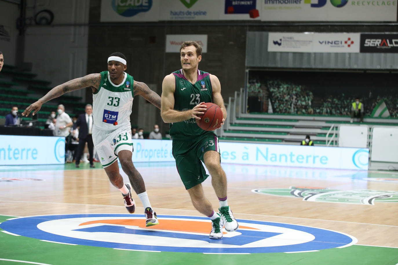 Fotos: La mejores imágenes del Nanterre-Unicaja