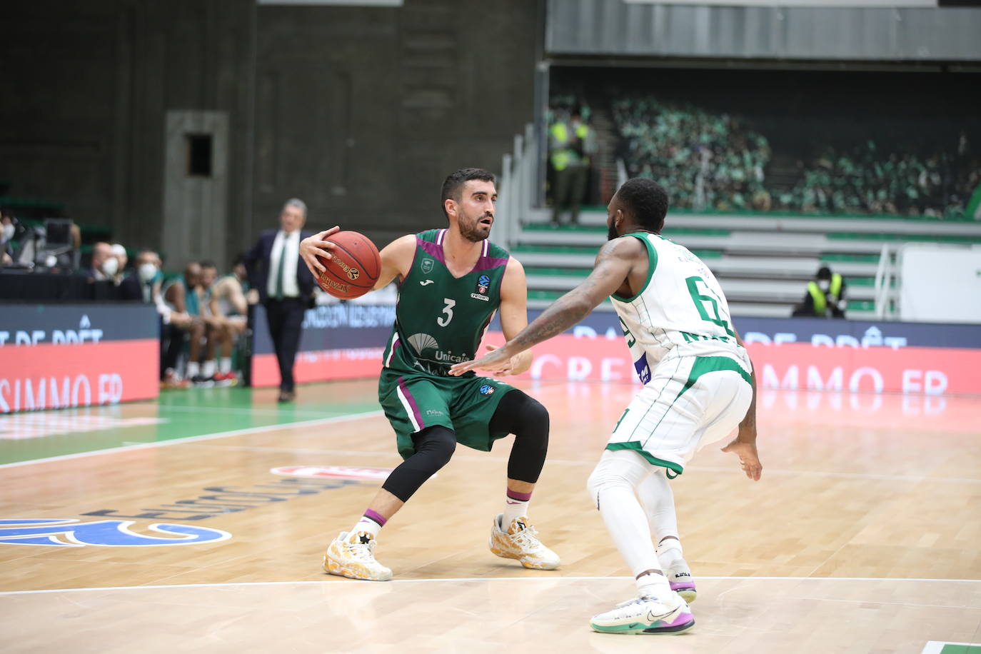 Fotos: La mejores imágenes del Nanterre-Unicaja