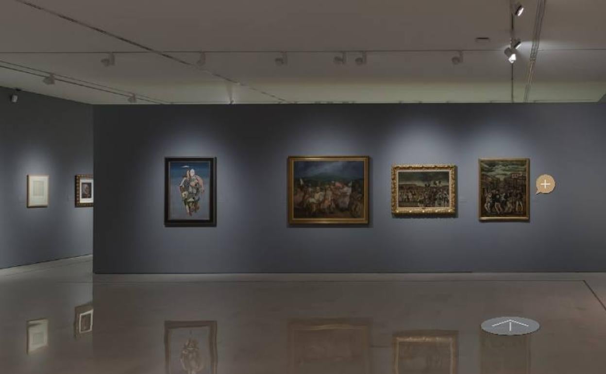 Una imagen de la exposición virtual del Thyssen 'Máscaras. Metamorfosis de la identidad moderna'.