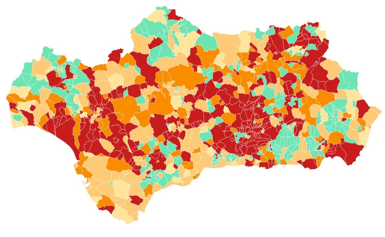 Coronavirus Andalucía: Estos son los municipios de Andalucía con cierre perimentral y de la actividad no esencial desde este viernes 23 de abril