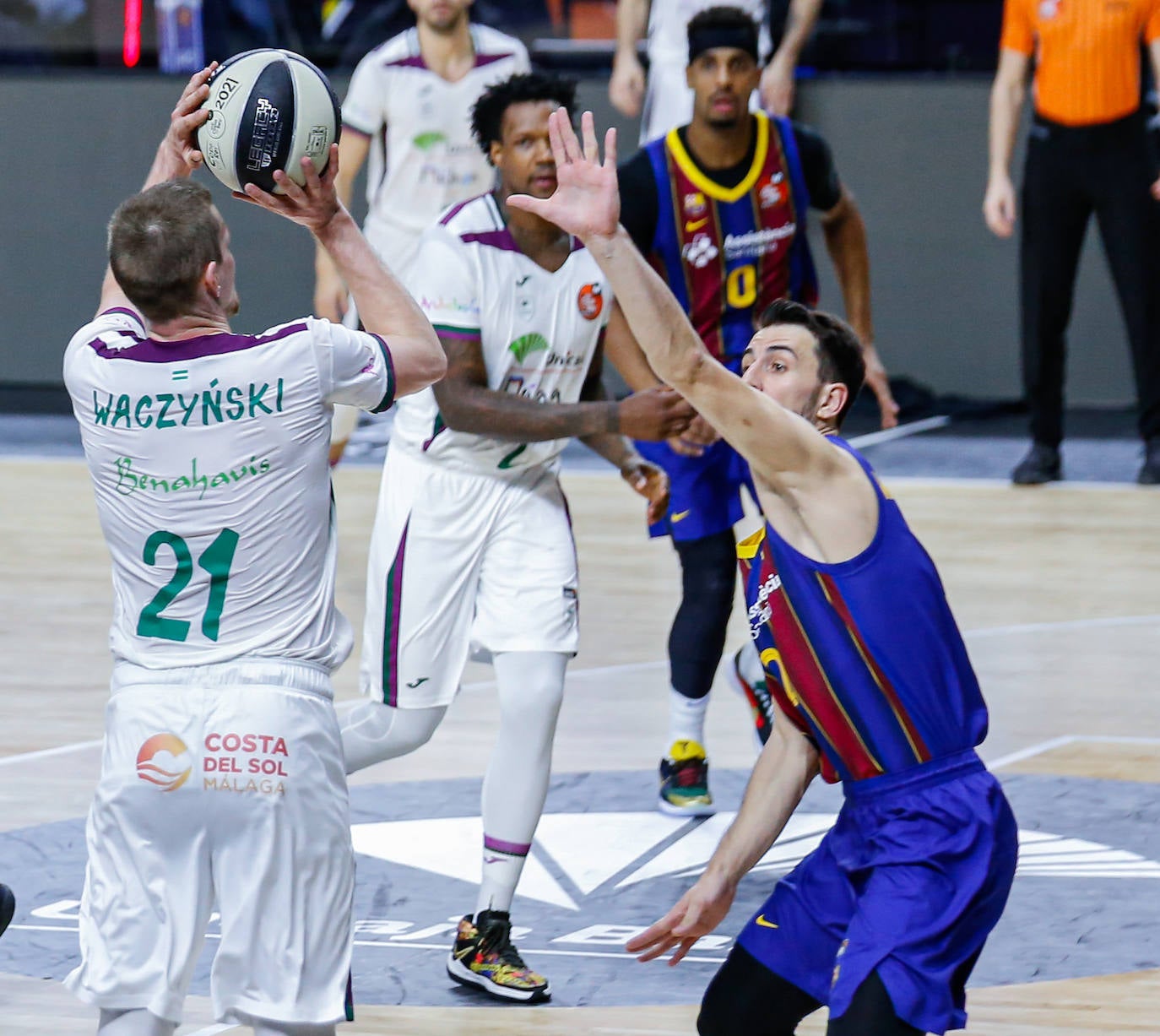 La Copa del Rey 2021 se disputa hasta el domingo en el pabellón Wizink Center de la capital madrileña 