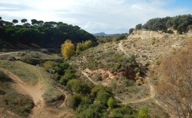 La garganta del arroyo de la Ventilla es su principal enclave natural. 
