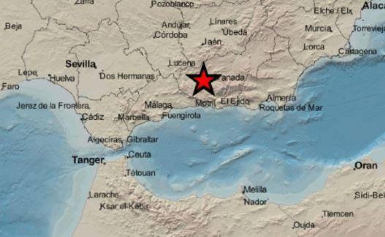 Un nuevo terremoto se deja sentir en Granada y su área metropolitana