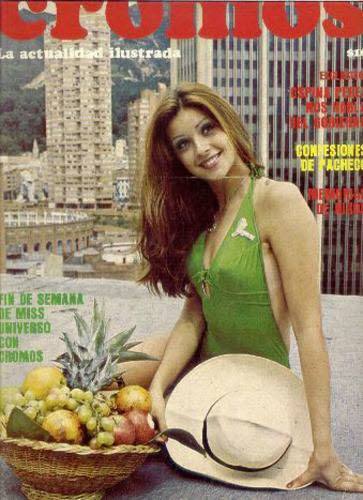 Amparo Muñoz, en Filipinas en 1974.