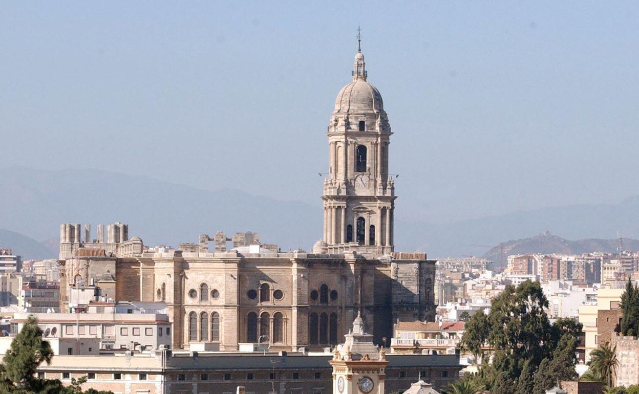 Vista de la Catedral de Málaga, uno de los bienes inmatriculados por la Iglesia en la provincia.