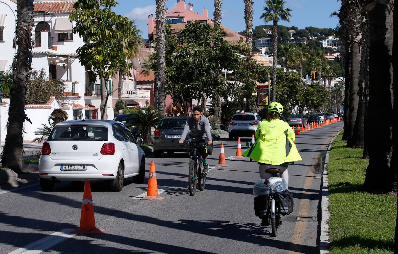 Entre las 14.00 y las 15.00 se produjo una cola que llegaba desde el inicio de la experiencia piloto hasta Muelle Heredia