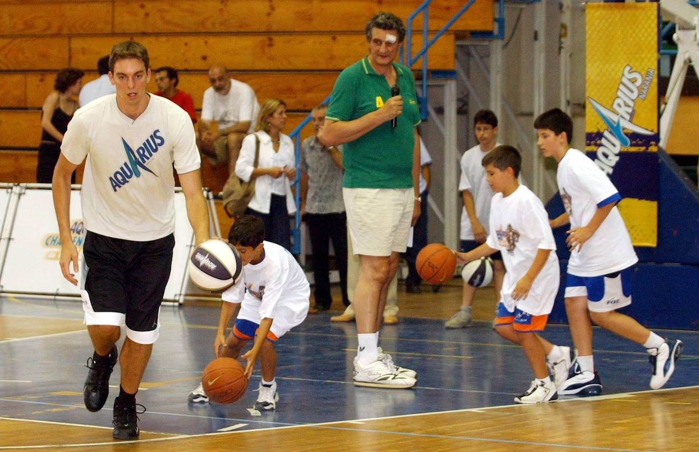 Gasol ha preparado en Málaga varias citas con la selección española y jugó un amistoso contra el Unicaja cuando militaba en los Memphis Grizzlies de la NBA 