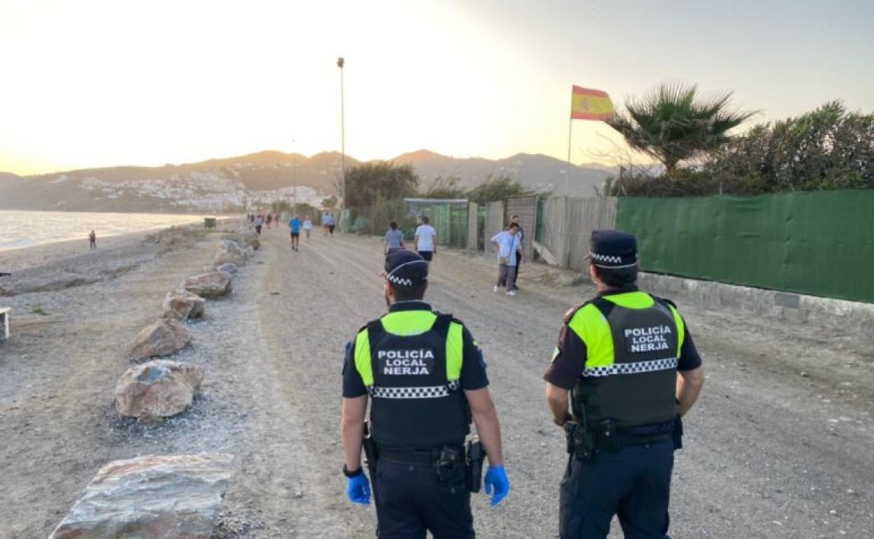La Policía Local de Nerja suma cuatro nuevos agentes en prácticas