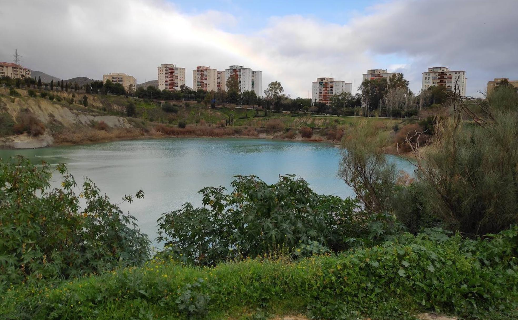 Laguna de la Barrera, en la Colonia de Santa Inés.