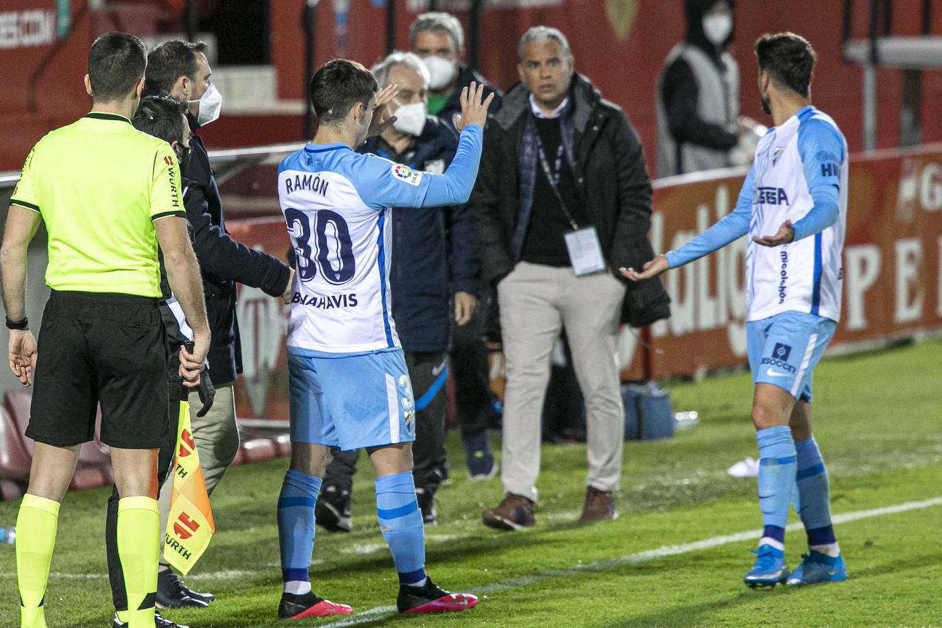 El Málaga fue muy superior en muchas fases del encuentro 