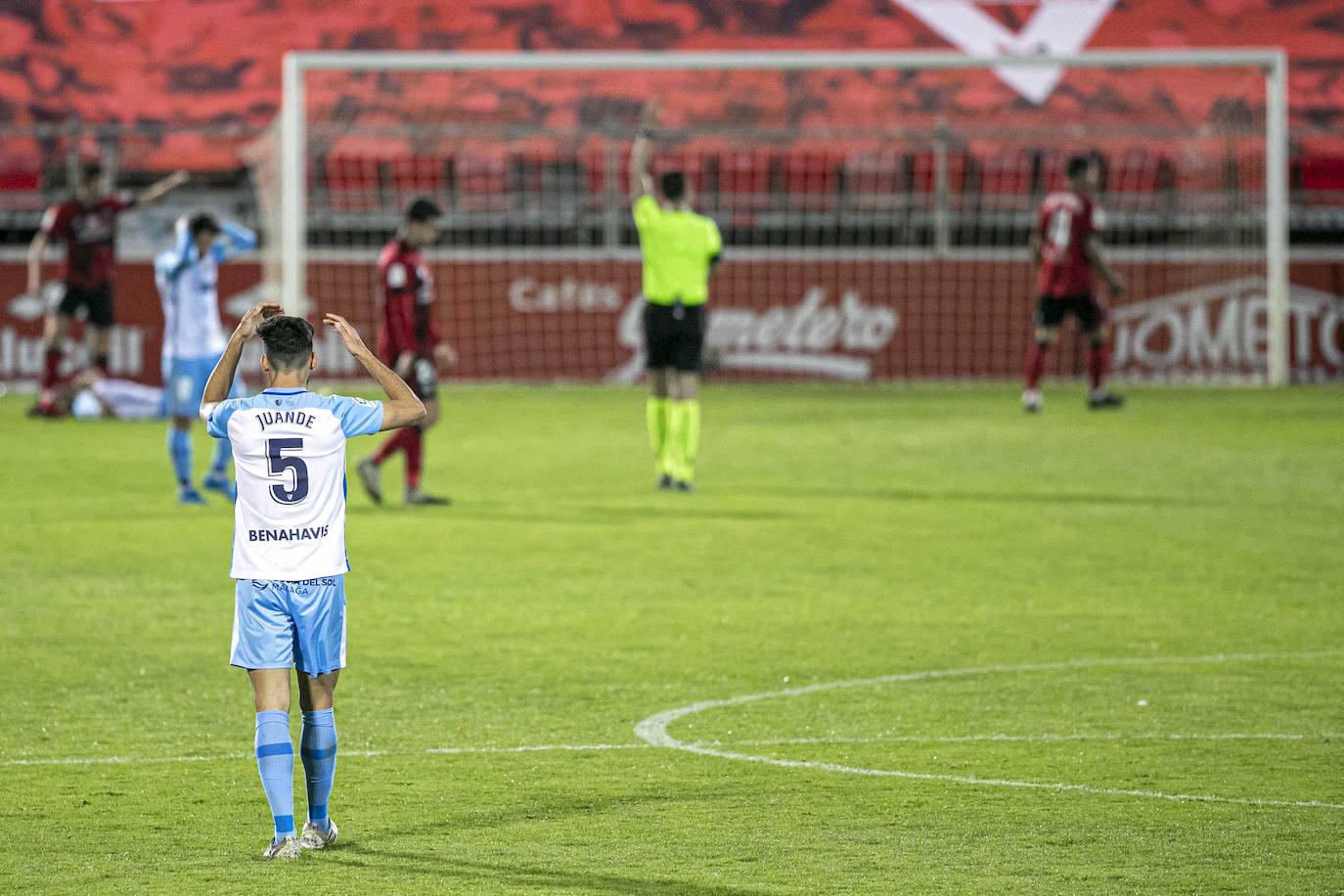 El Málaga fue muy superior en muchas fases del encuentro 