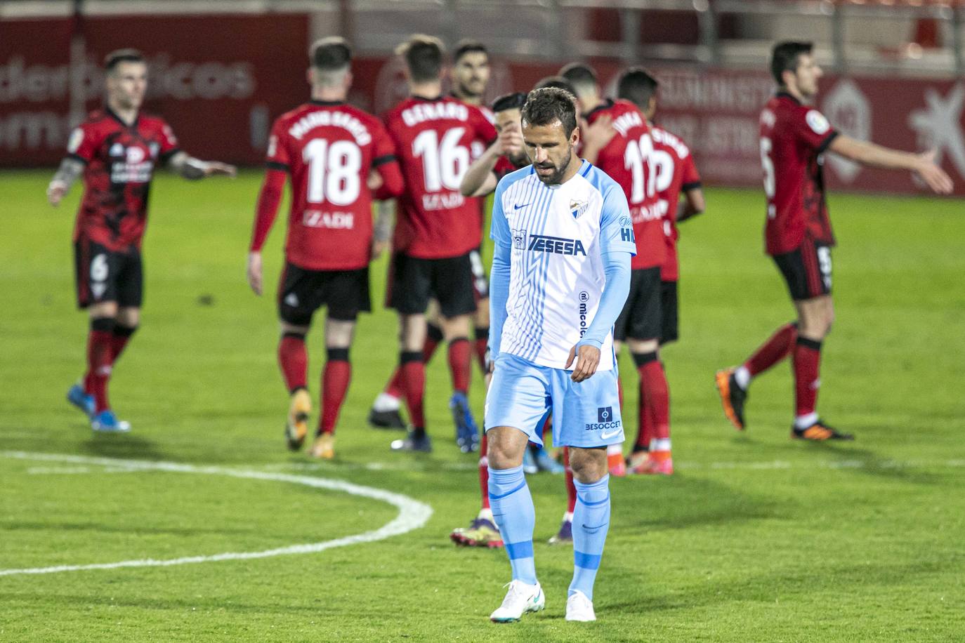El Málaga fue muy superior en muchas fases del encuentro 