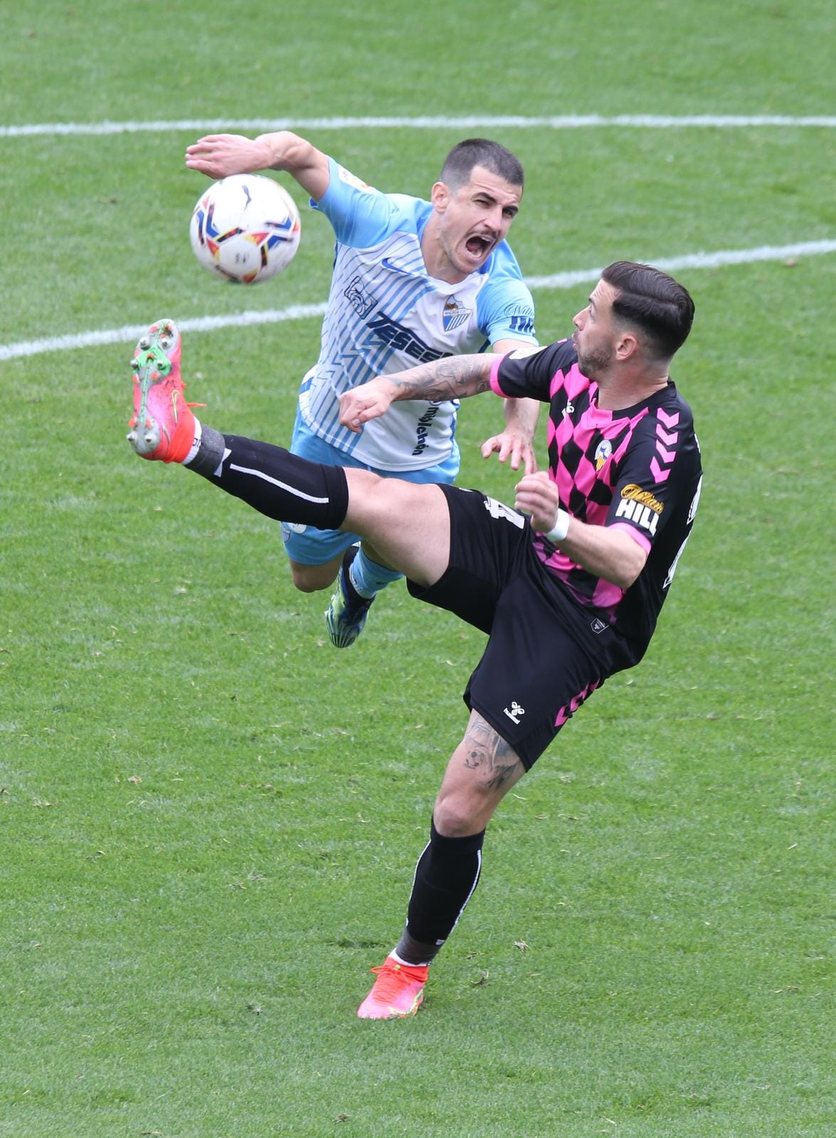 El encuentro en la Rosaleda, en imágenes