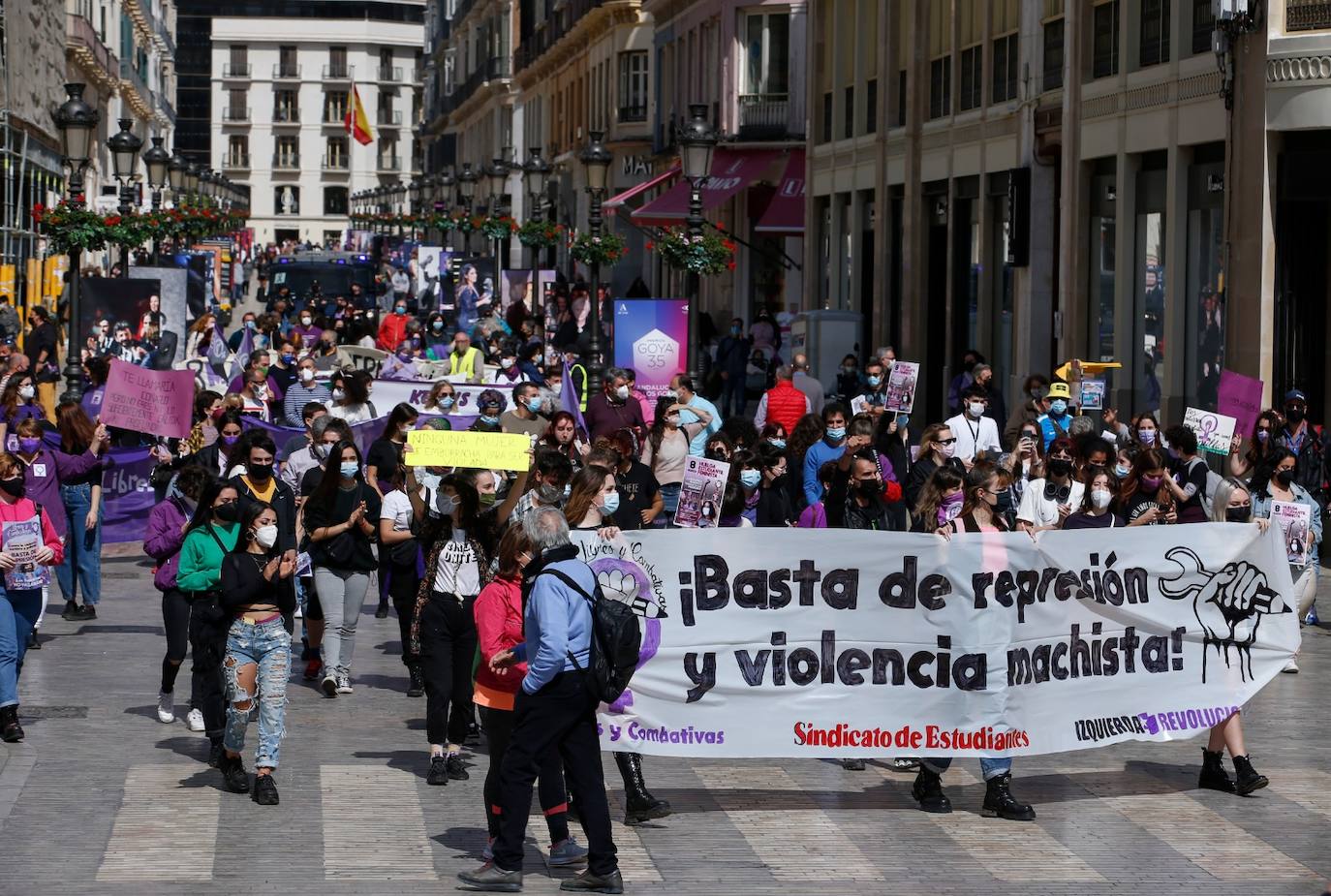 Marcha este 8-M por la mañana por el Centro. 