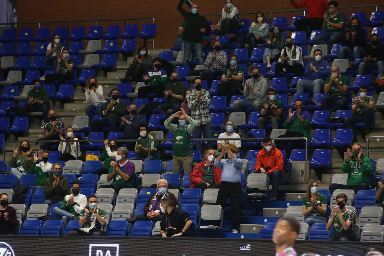 Derrota del Unicaja ante el Mónaco en el Carpena (89-98). 