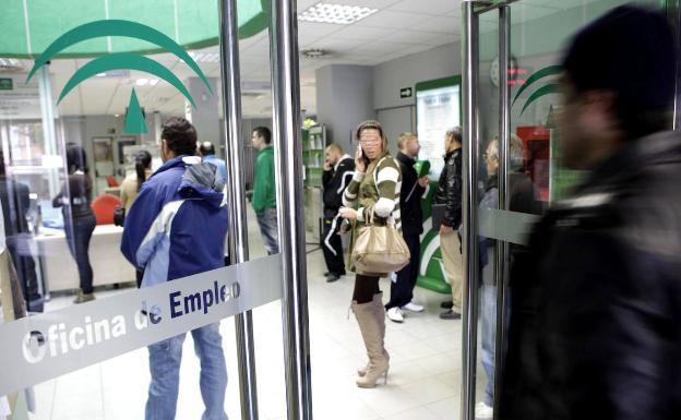 Oficina de empleo en Andalucía